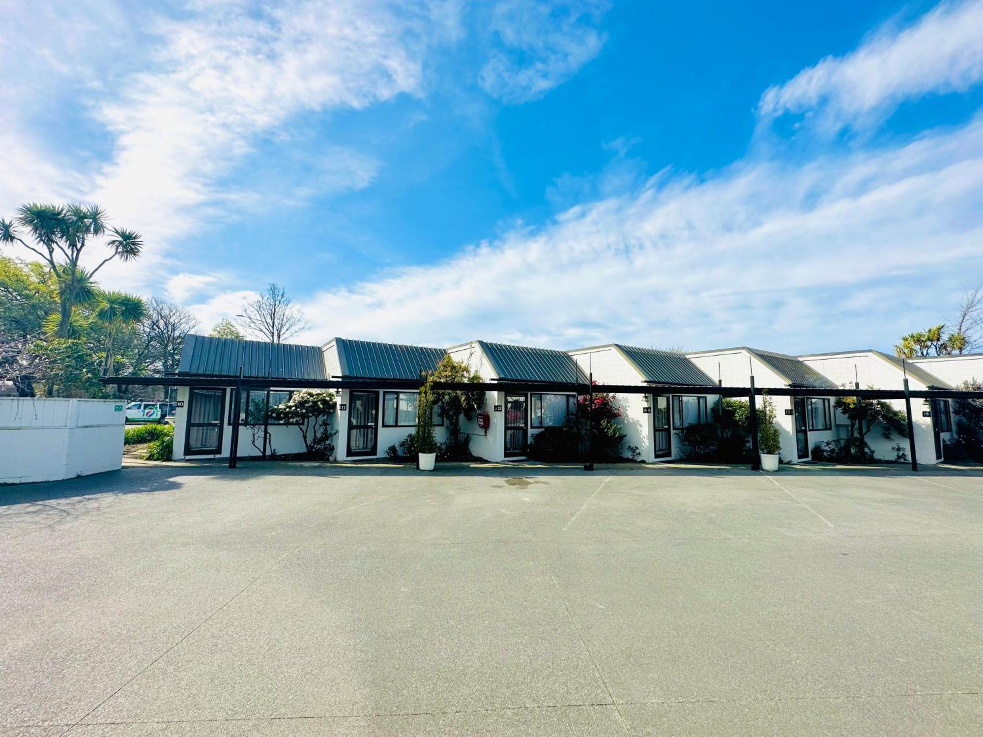 Gothic Heights Motel Christchurch Exteriér fotografie